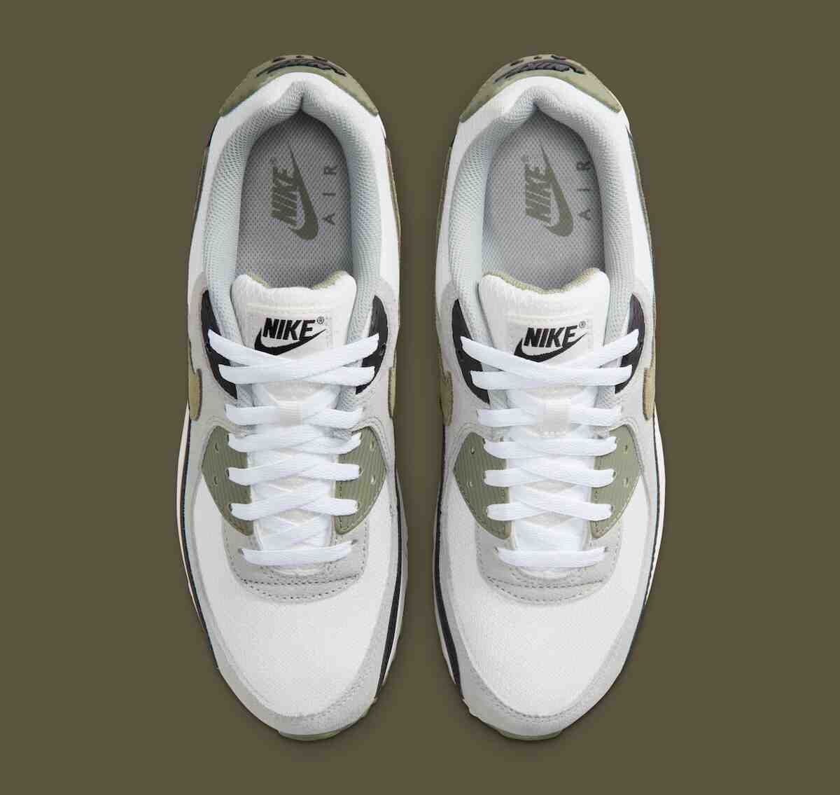 Nike Air Max 90, Nike Air Max, Nike - 耐克為 Air Max 90 換上了干淨利落的 "銀色鼠尾草 "新裝