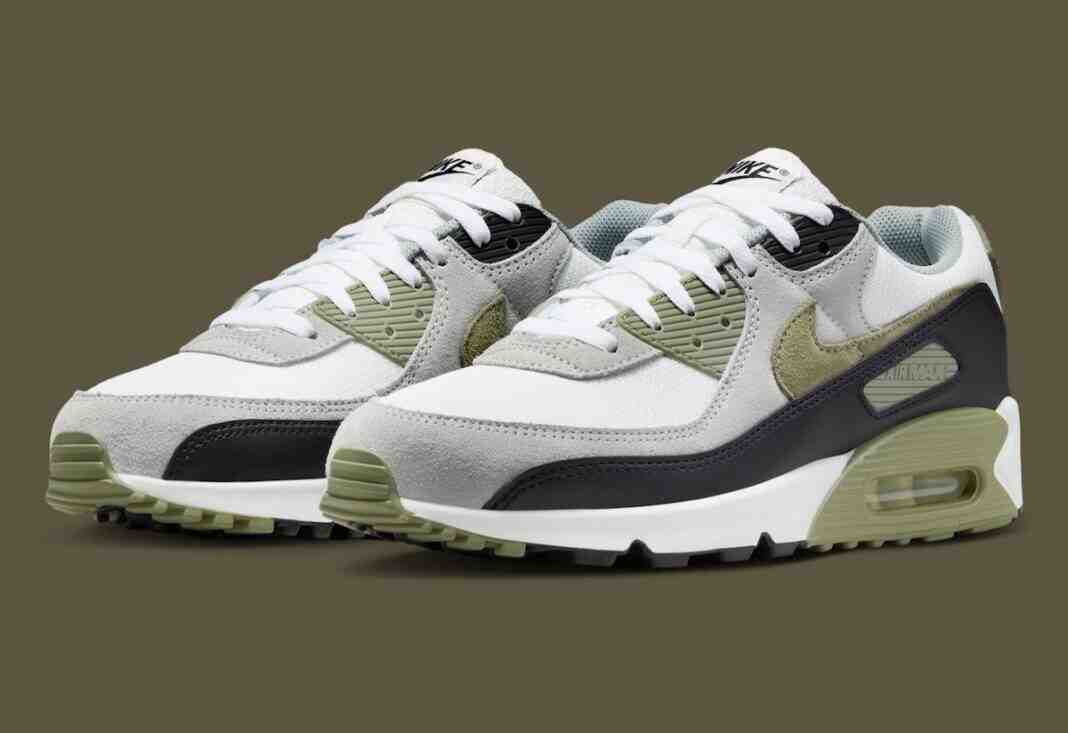 Nike Air Max 90, Nike Air Max, Nike - 耐克為 Air Max 90 換上了干淨利落的 "銀色鼠尾草 "新裝