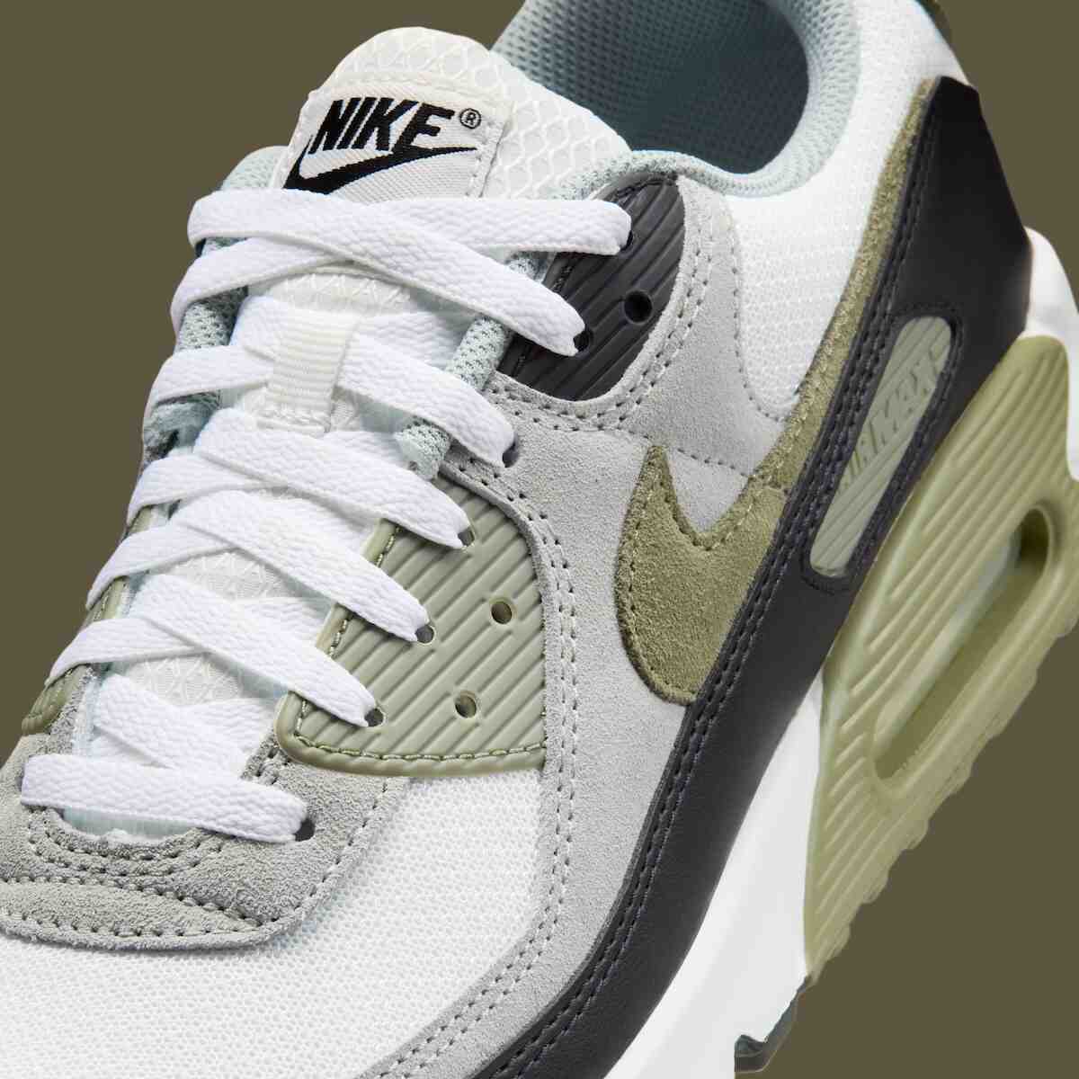 Nike Air Max 90, Nike Air Max, Nike - 耐克為 Air Max 90 換上了干淨利落的 "銀色鼠尾草 "新裝