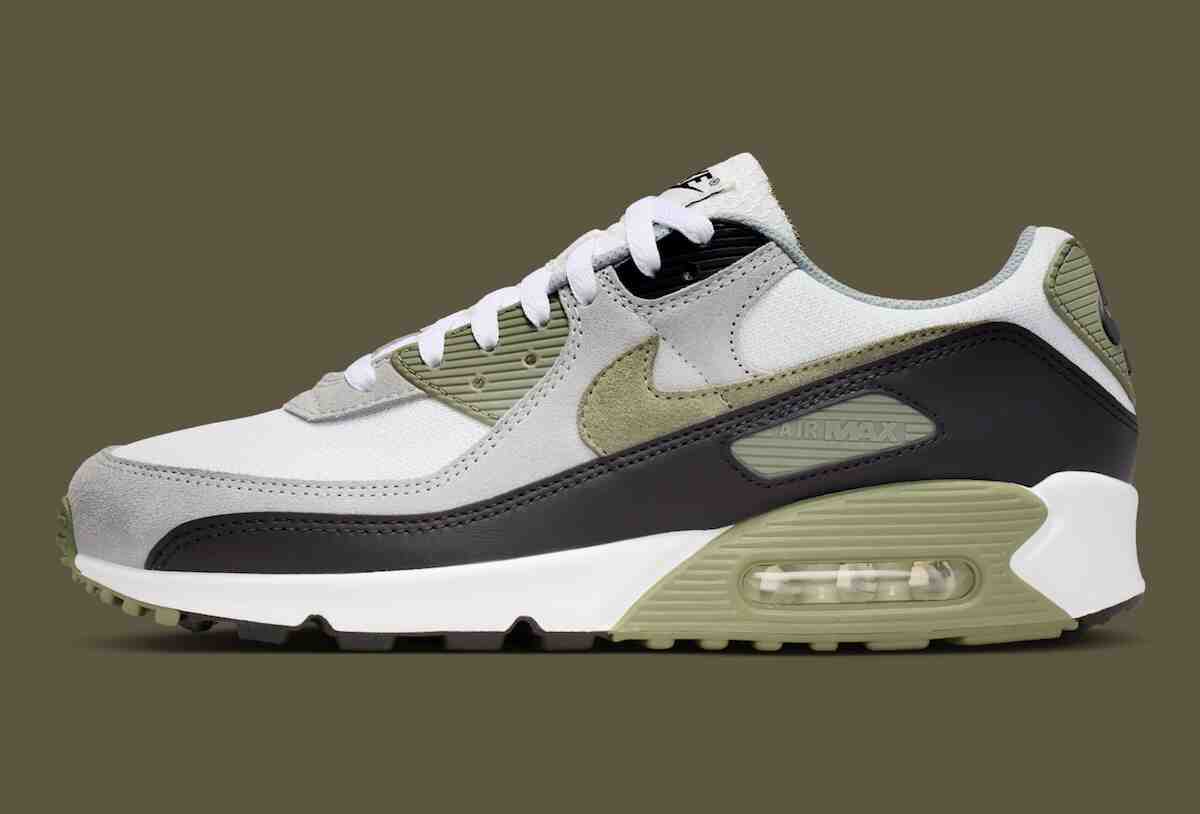 Nike Air Max 90, Nike Air Max, Nike - 耐克為 Air Max 90 換上了干淨利落的 "銀色鼠尾草 "新裝