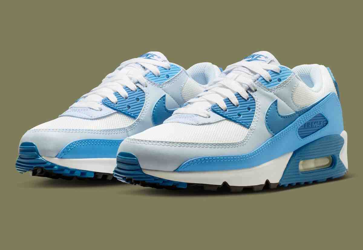 大學藍更新了這款耐克 Air Max 90 女裝鞋款 Nike Air Max 90, Nike - 大學藍更新了這款耐克 Air Max 90 女裝鞋款