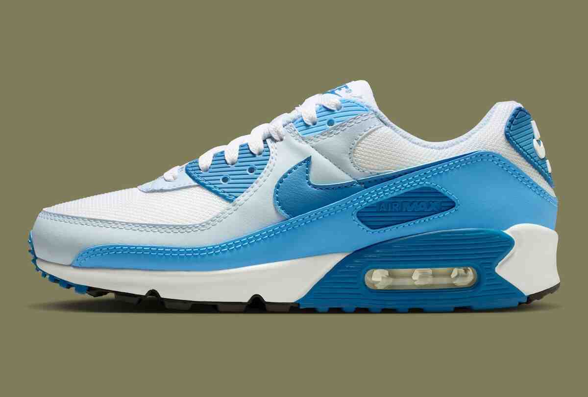 大學藍更新了這款耐克 Air Max 90 女裝鞋款 Nike Air Max 90, Nike - 大學藍更新了這款耐克 Air Max 90 女裝鞋款