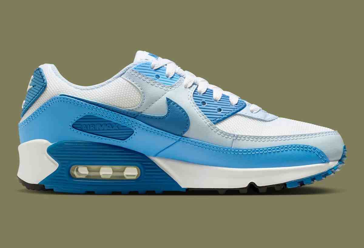 大學藍更新了這款耐克 Air Max 90 女裝鞋款 Nike Air Max 90, Nike - 大學藍更新了這款耐克 Air Max 90 女裝鞋款