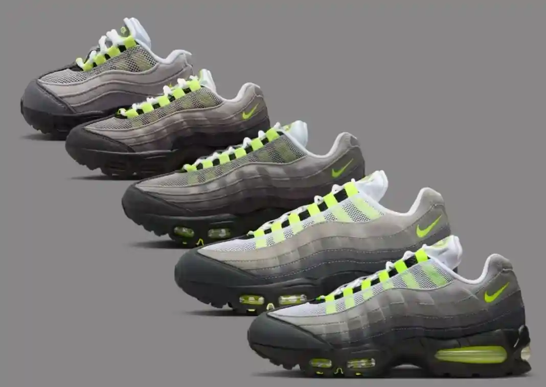 Nike Air Max 95, Nike Air Max, Nike, Air Max 95 - 耐克 Air Max 95 "霓虹色 "3 月 5 日發佈