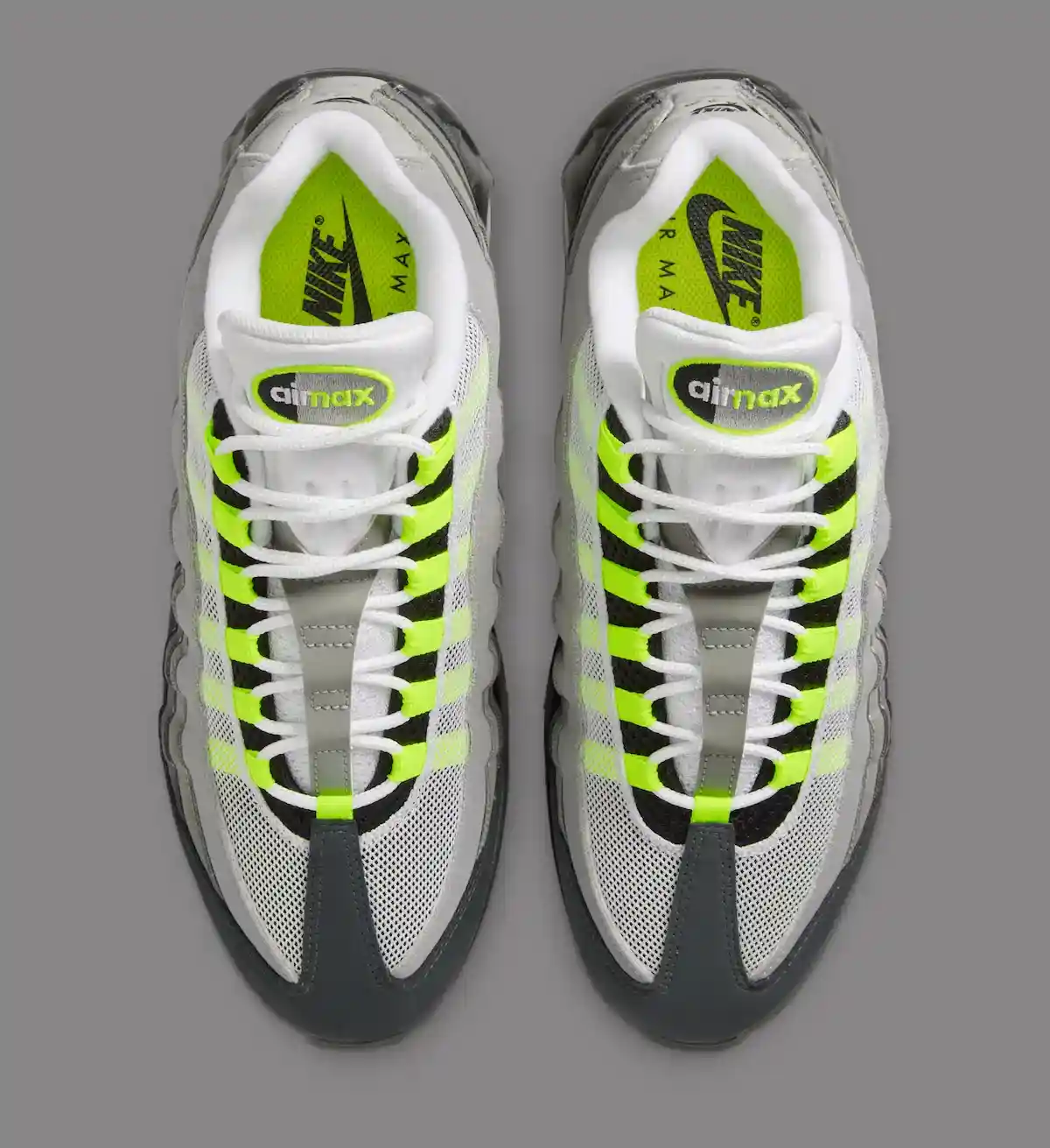 Nike Air Max 95, Nike Air Max, Nike, Air Max 95 - 耐克 Air Max 95 "霓虹色 "3 月 5 日發佈