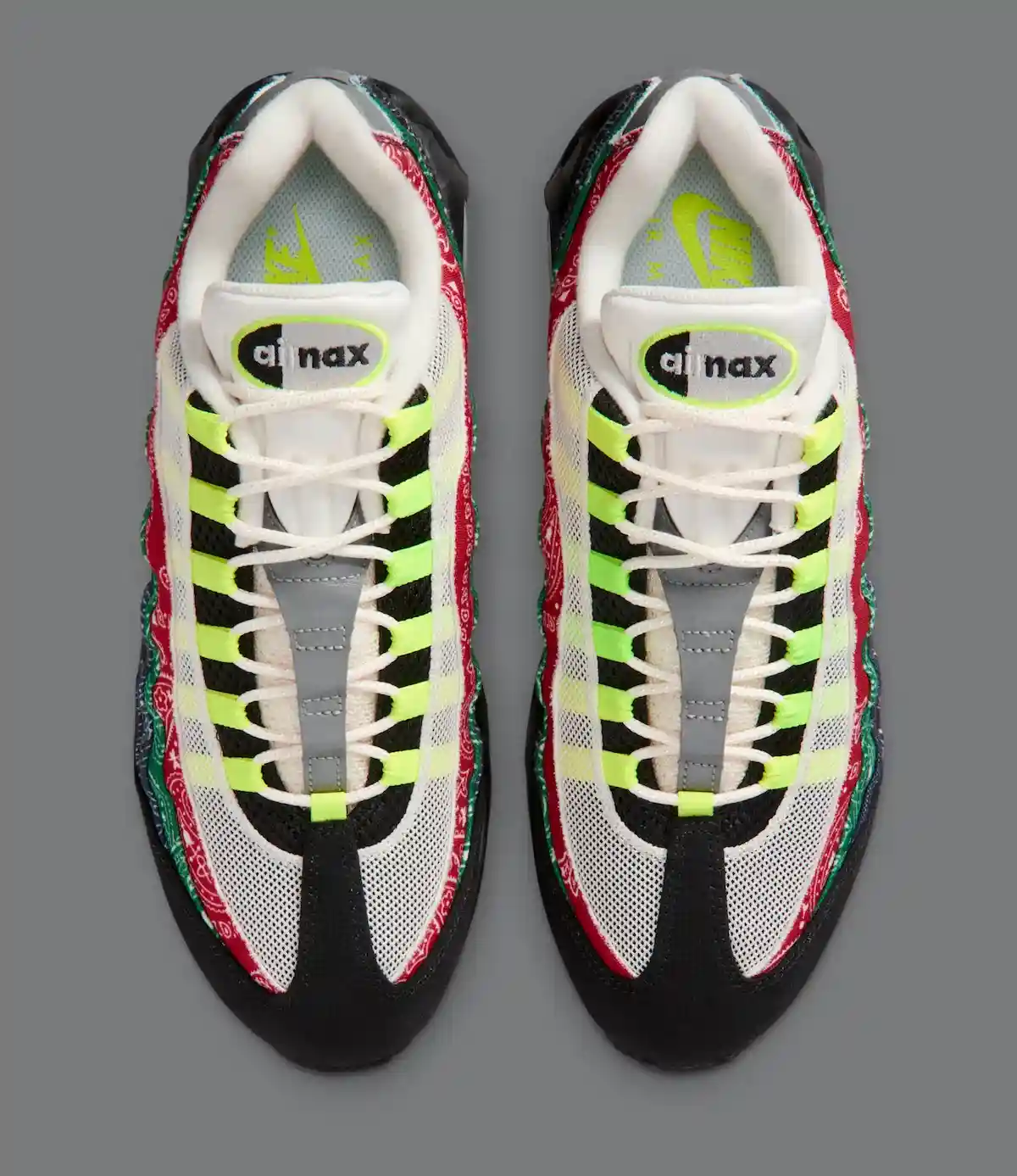 Nike Air Max 95, Nike Air Max, Nike, Air Max 95 - 耐克 Air Max 95 大泡泡 "Paisley Bandana "2026 年 3 月發佈