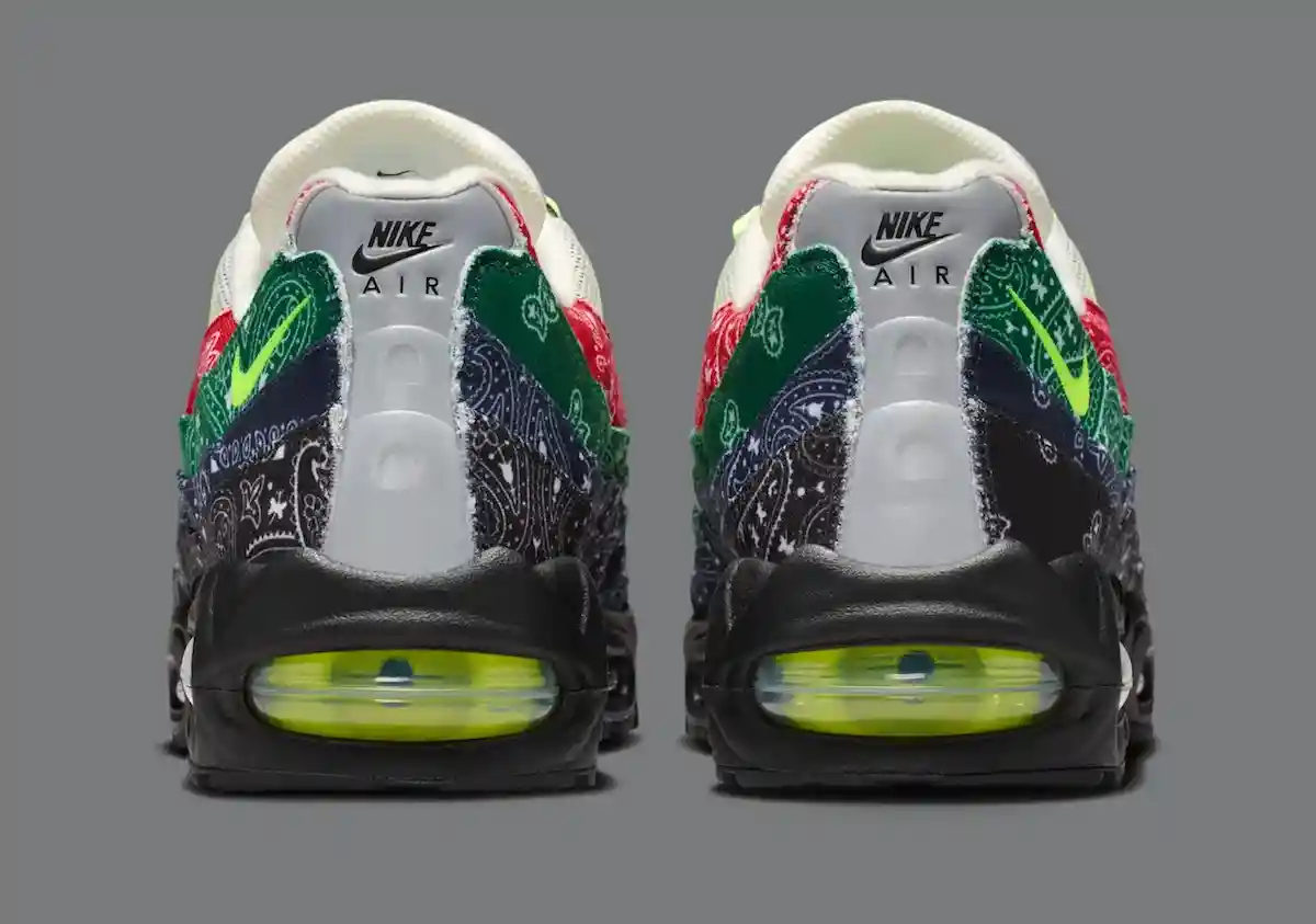 Nike Air Max 95, Nike Air Max, Nike, Air Max 95 - 耐克 Air Max 95 大泡泡 "Paisley Bandana "2026 年 3 月發佈