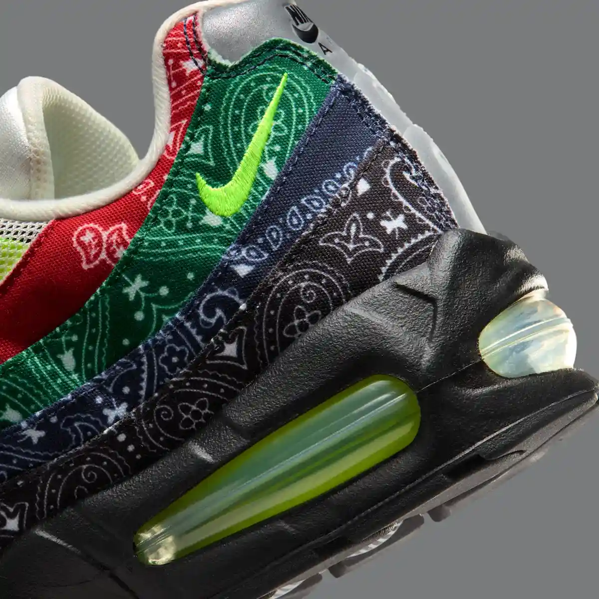 Nike Air Max 95, Nike Air Max, Nike, Air Max 95 - 耐克 Air Max 95 大泡泡 "Paisley Bandana "2026 年 3 月發佈