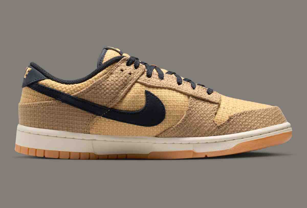 Nike Dunk Low, Nike - 耐克 Dunk Low "大麻 "系列發佈兩款簡潔機織配色