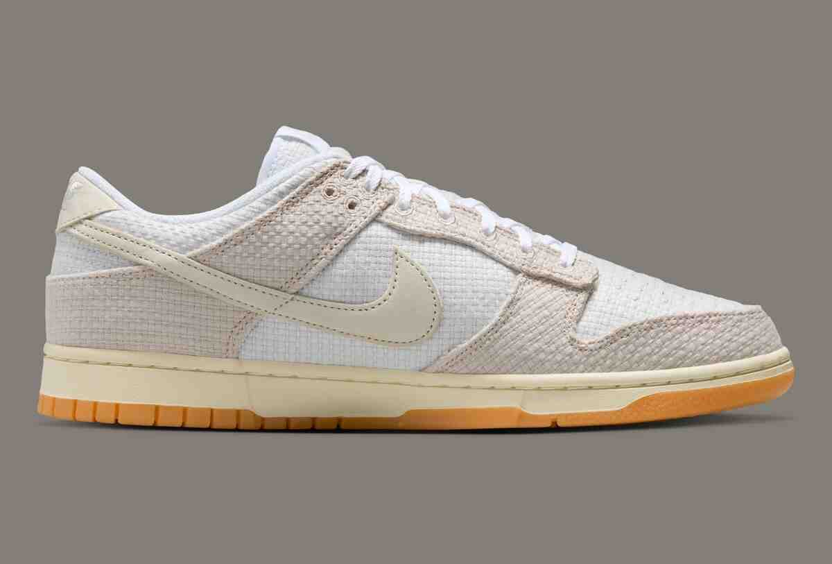 Nike Dunk Low, Nike - 耐克 Dunk Low "大麻 "系列發佈兩款簡潔機織配色