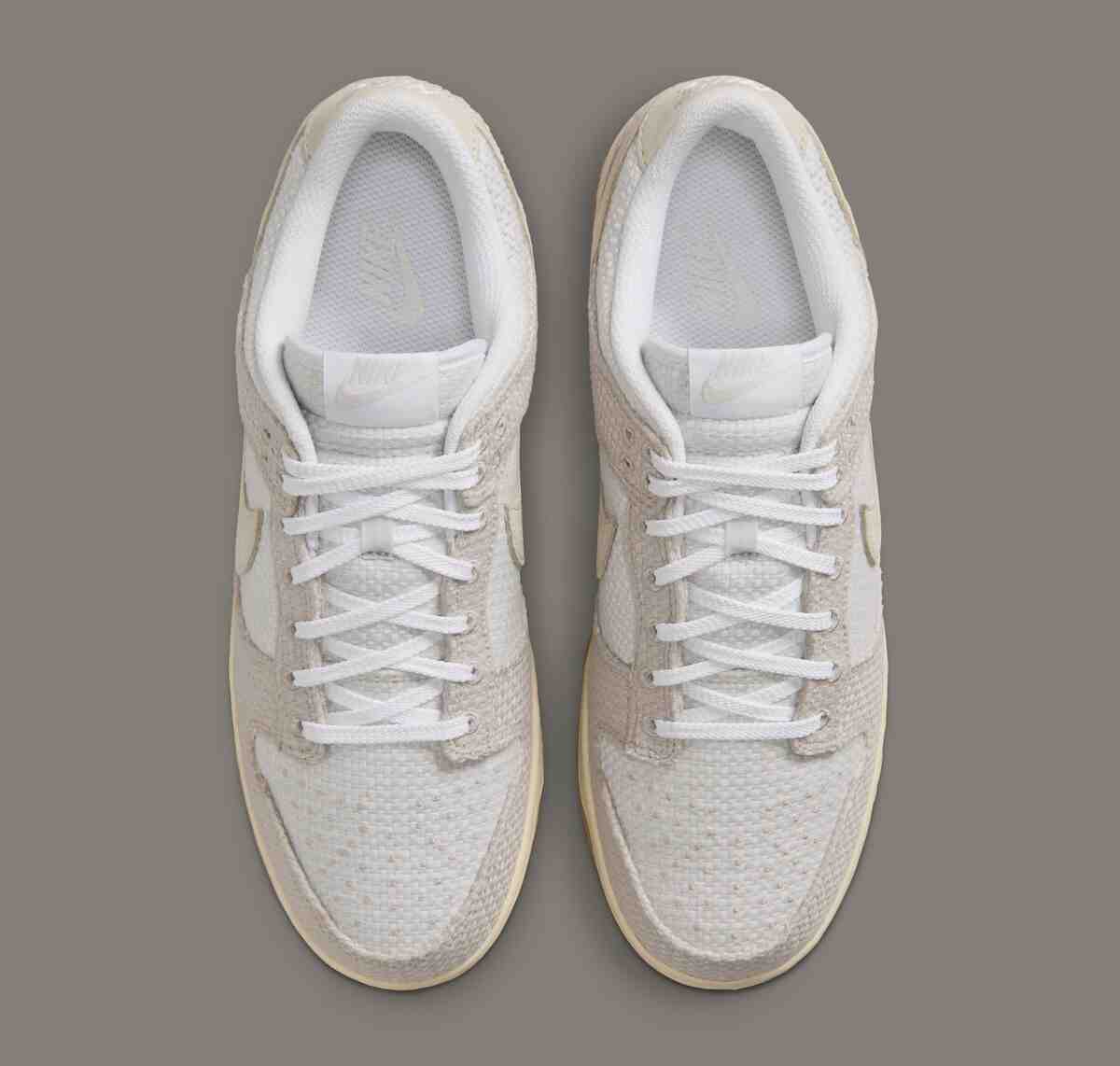 Nike Dunk Low, Nike - 耐克 Dunk Low "大麻 "系列發佈兩款簡潔機織配色