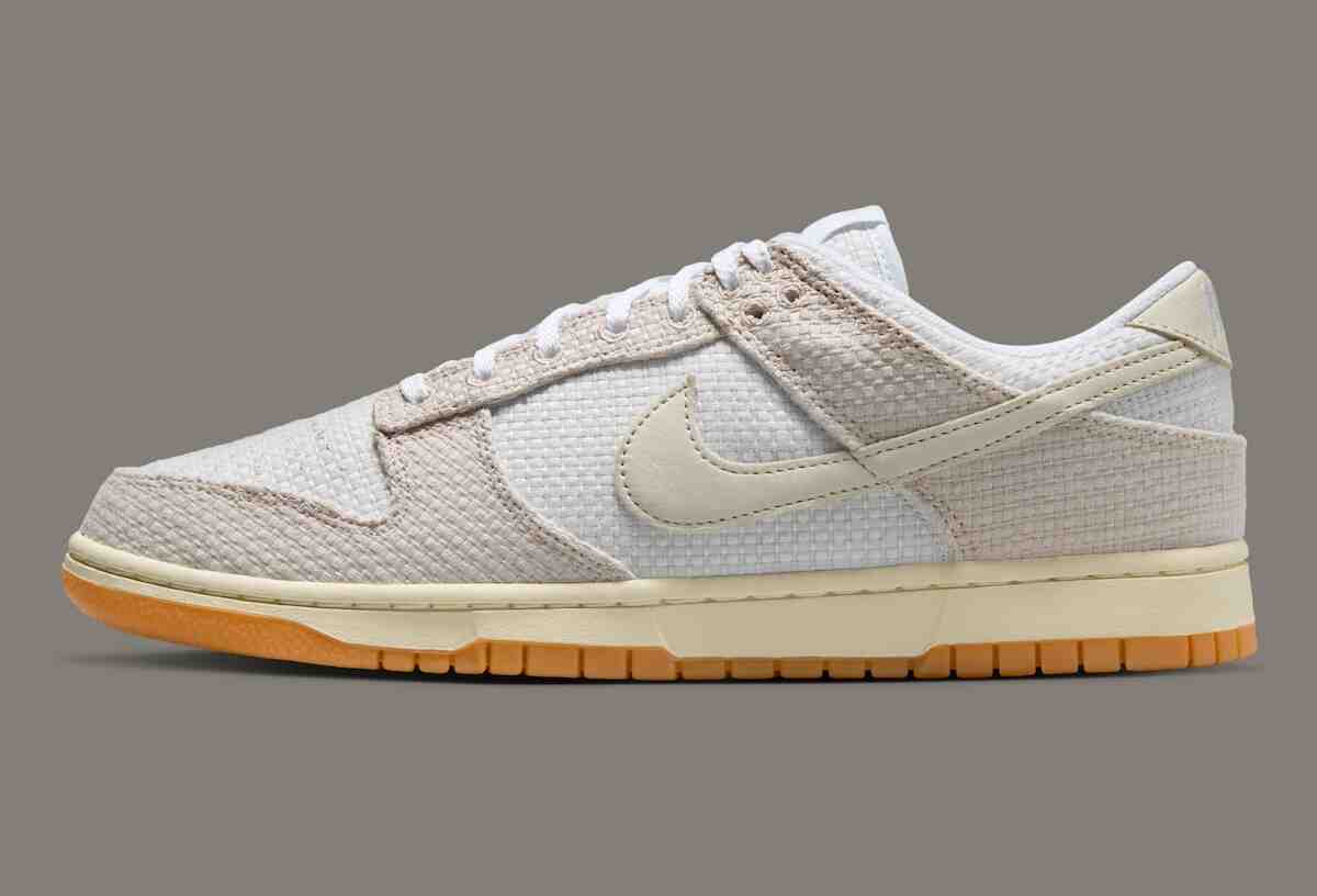 Nike Dunk Low, Nike - 耐克 Dunk Low "大麻 "系列發佈兩款簡潔機織配色