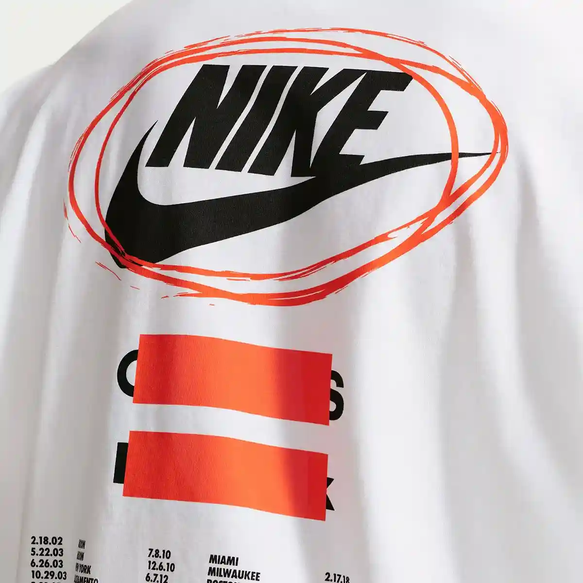 Nike LeBron 23, Nike, NBA - 這件耐克勒布朗襯衫幾乎包含了阿迪達斯和銳步的標志