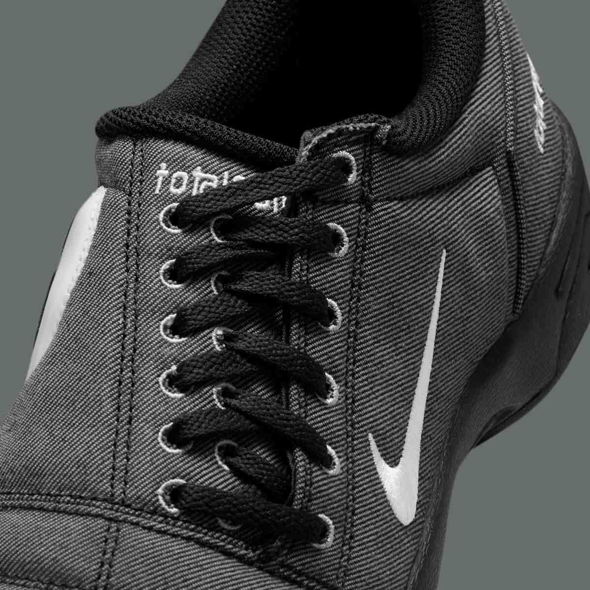 耐克以 "黑色牛仔布 "重新打造 Total 90 鞋款 Nike Total 90 III, Nike Total 90, Nike - 耐克以 "黑色牛仔布 "重新打造 Total 90 鞋款