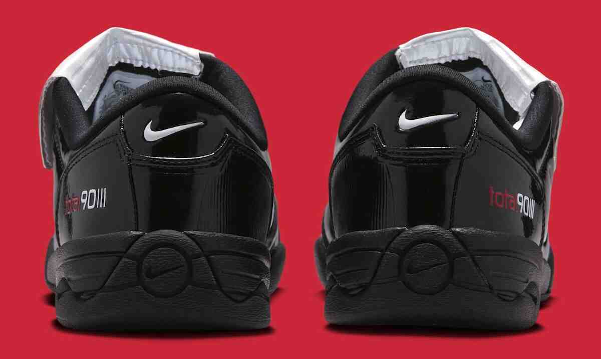 耐克 T90 "黑色/大學紅 "重現光彩奪目的 T90 經典 Nike Total 90 III, Nike Total 90, Nike - 耐克 T90 "黑色/大學紅 "重現光彩奪目的 T90 經典