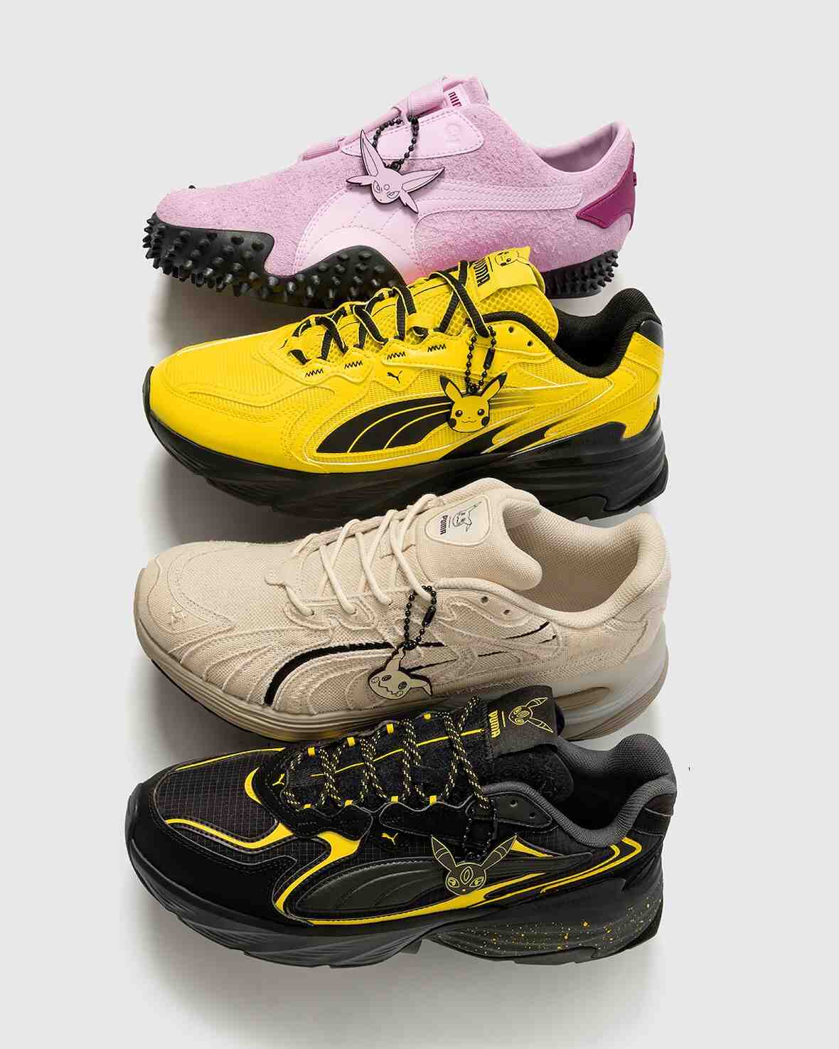 口袋妖怪 x PUMA 日夜兩用運動鞋套裝提升檔次 PUMA Mostro, PUMA Inverse, PUMA All-Pro NITRO 2, Puma, Pokemon - 口袋妖怪 x PUMA 日夜兩用運動鞋套裝提升檔次