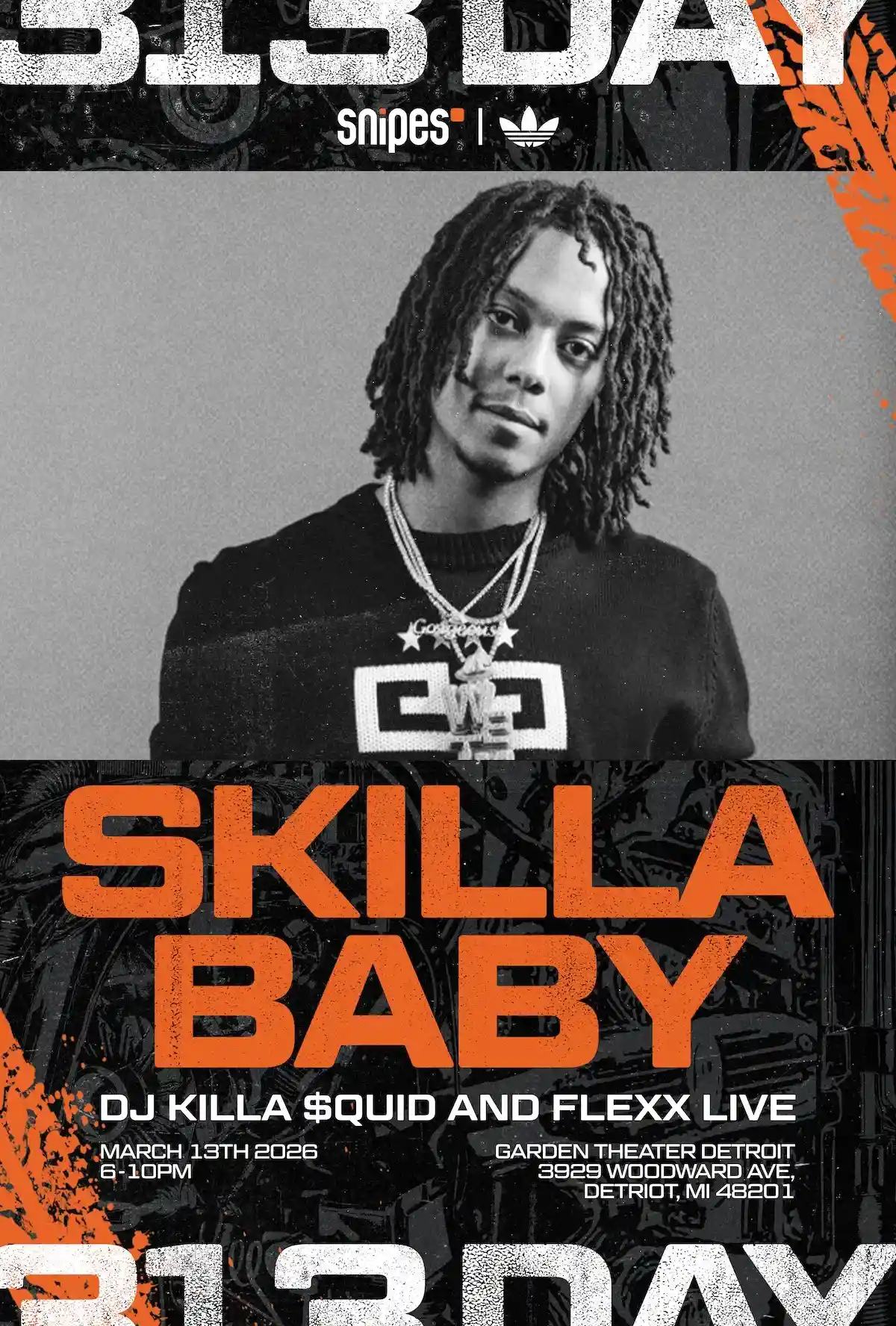 SNIPES "來自街頭的一天 "傳單