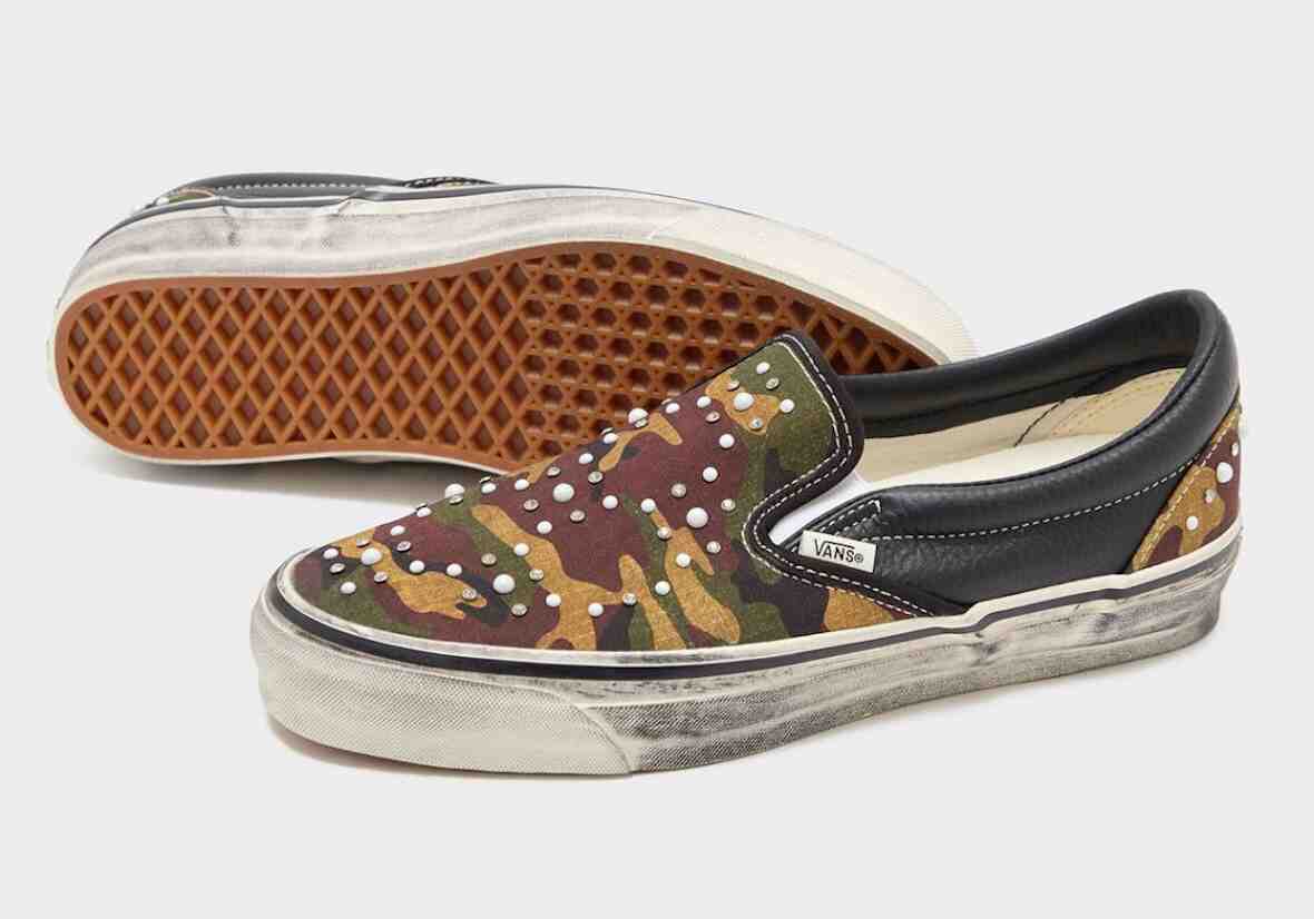 Vans Slip-On, Vans - Vans Slip-On "Pearlized Camo" 2026 年 3 月發佈