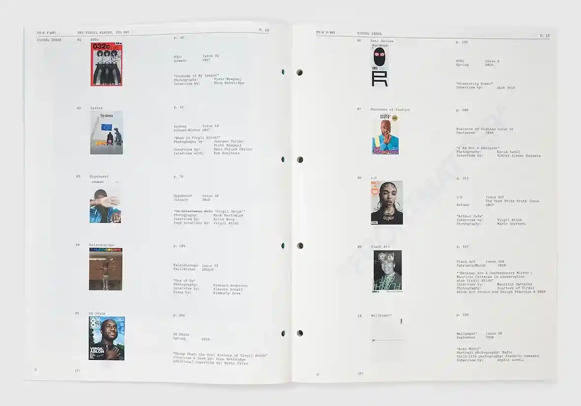 Virgil Abloh, Off-White, Air Jordan 1, Air Jordan - Virgil Abloh Archive 在 Air Jordan 1 "Alaska" 發佈前發佈《Virgil Reader Vol.