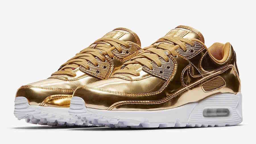 Nike Air Max 90 Gold Metallic Pack CQ6639-700 Release Date
