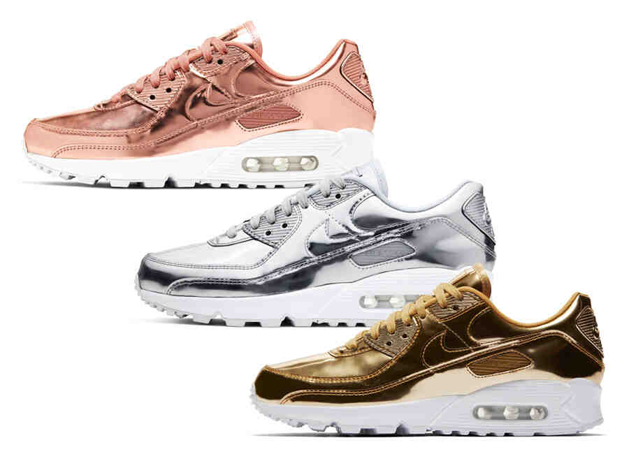 Nike Air Max 90, Nike Air Max, Nike - 耐克 Air Max 90 "金屬包 "現已上市（2026 年 4 月）
