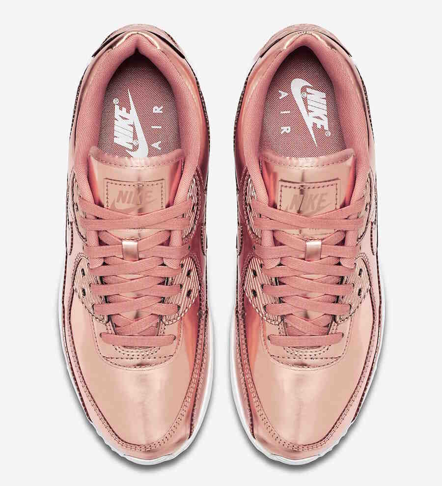Nike Air Max 90 Rose Gold Metallic Pack CQ6639-600 Release Date
