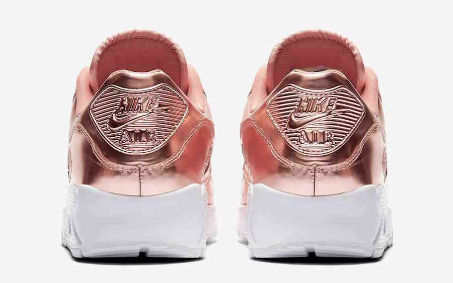 Nike Air Max 90 Rose Gold Metallic Pack CQ6639-600 Release Date