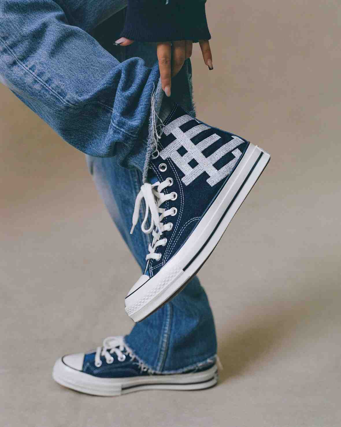 Eric Emanuel, Converse Weapon, Converse Chuck 70, Converse - 埃里克-伊曼紐爾 x 匡威包裝牛仔褲款武器和 Chuck 70