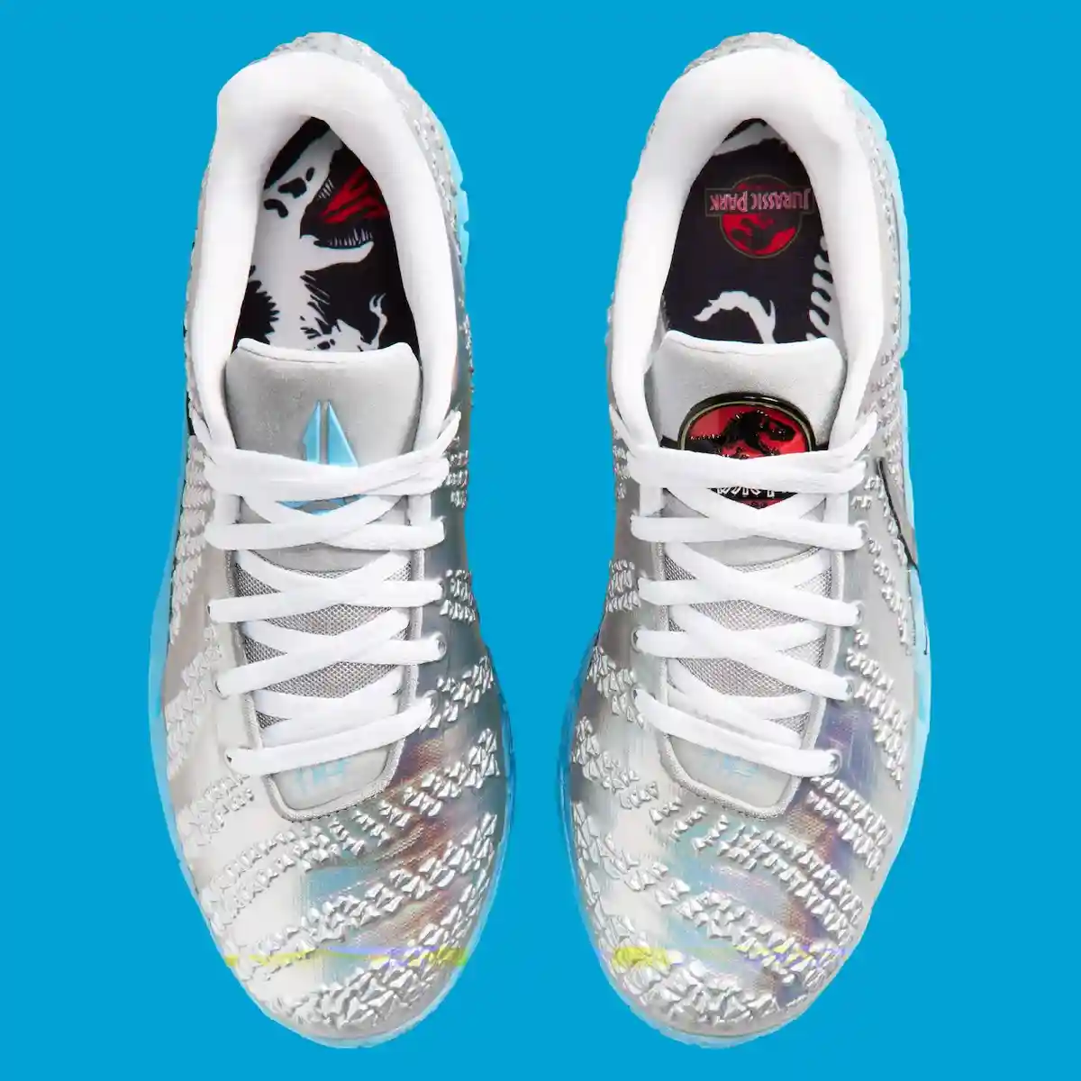 Nike Ja 3, Nike, Ja Morant, Foot Locker - 侏羅紀公園 x 耐克 Ja 3 "金屬銀 "2026 年 4 月發佈