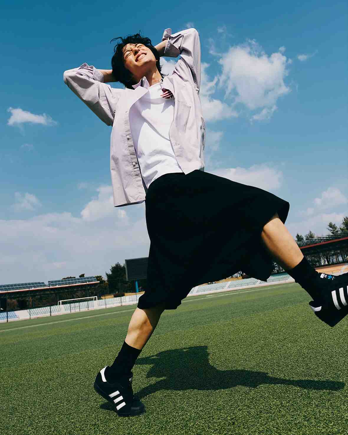 卡西納與兩位阿迪達斯超級巨星重振學校運動會精神 Kasina, adidas superstar, adidas - 卡西納與兩位阿迪達斯超級巨星重振學校運動會精神