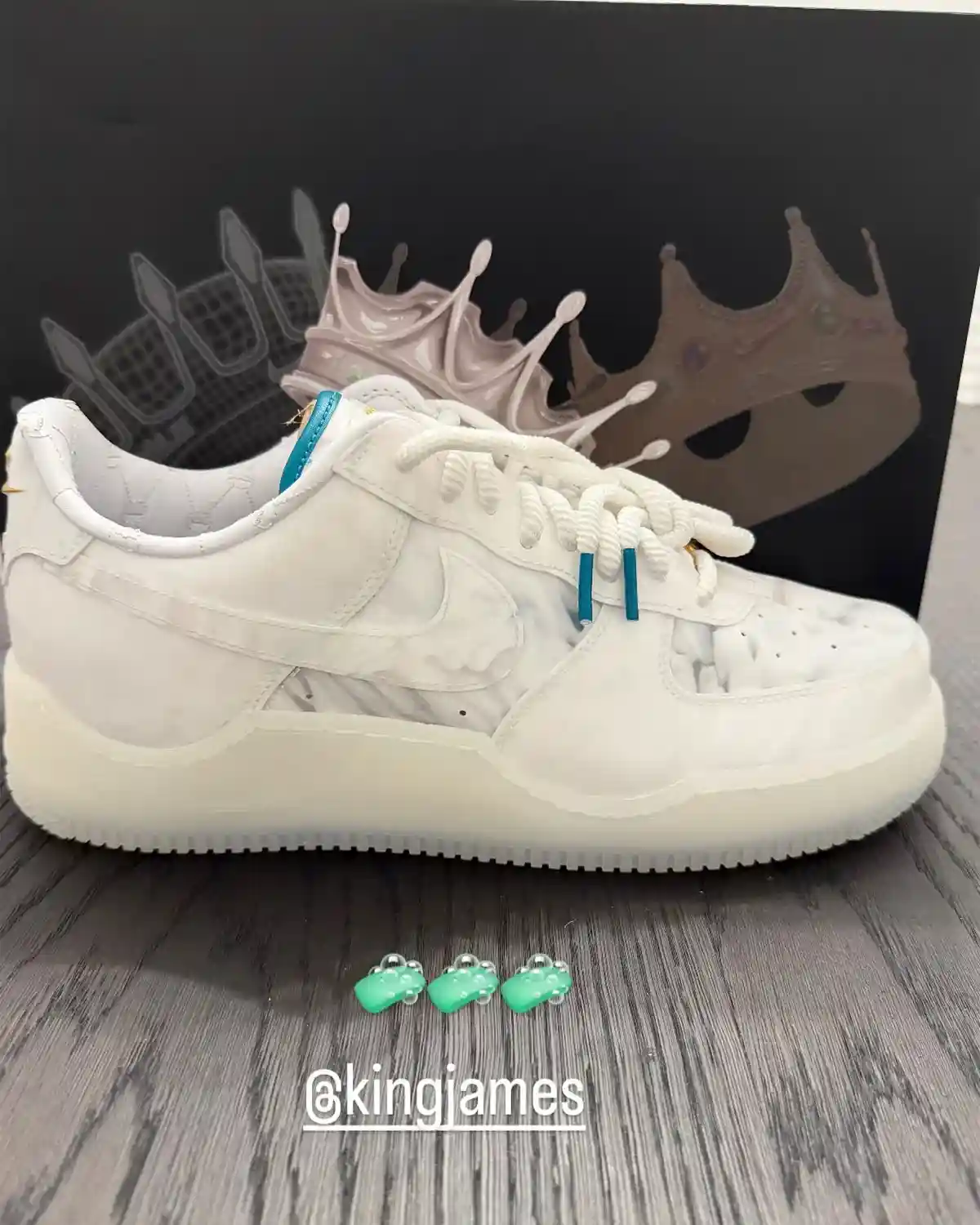 勒布朗-詹姆斯的下一款耐克 Air Force 1 Low 採用全大理石材質 Nike Air Force 1 Low, Nike Air Force 1, LeBron James - 勒布朗-詹姆斯的下一款耐克 Air Force 1 Low 採用全大理石材質