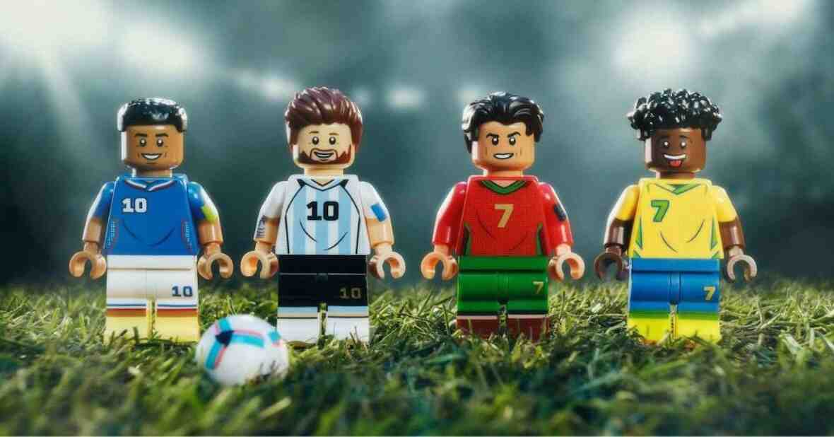 Lionel Messi, LEGO, END - 樂高 FIFA 世界盃系列將梅西、朗拿度、姆巴佩和小維尼帶到磚塊中