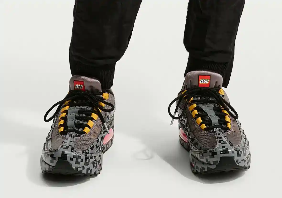 Nike Air Max 95, Nike, LEGO, Air Max 95 - 樂高 x 耐克 Air Max 95 以 "磚塊像素 "亮相