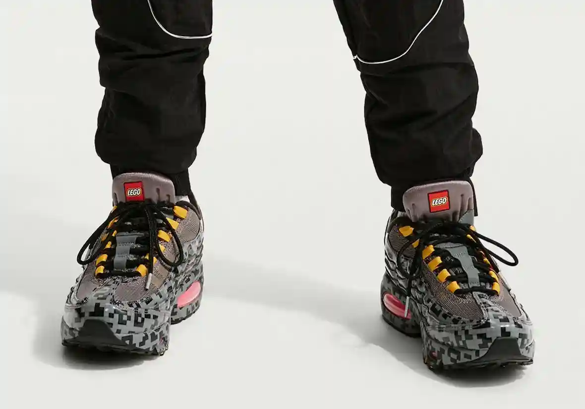 Nike Air Max 95, Nike, LEGO, Air Max 95 - 樂高 x 耐克 Air Max 95 以 "磚塊像素 "亮相