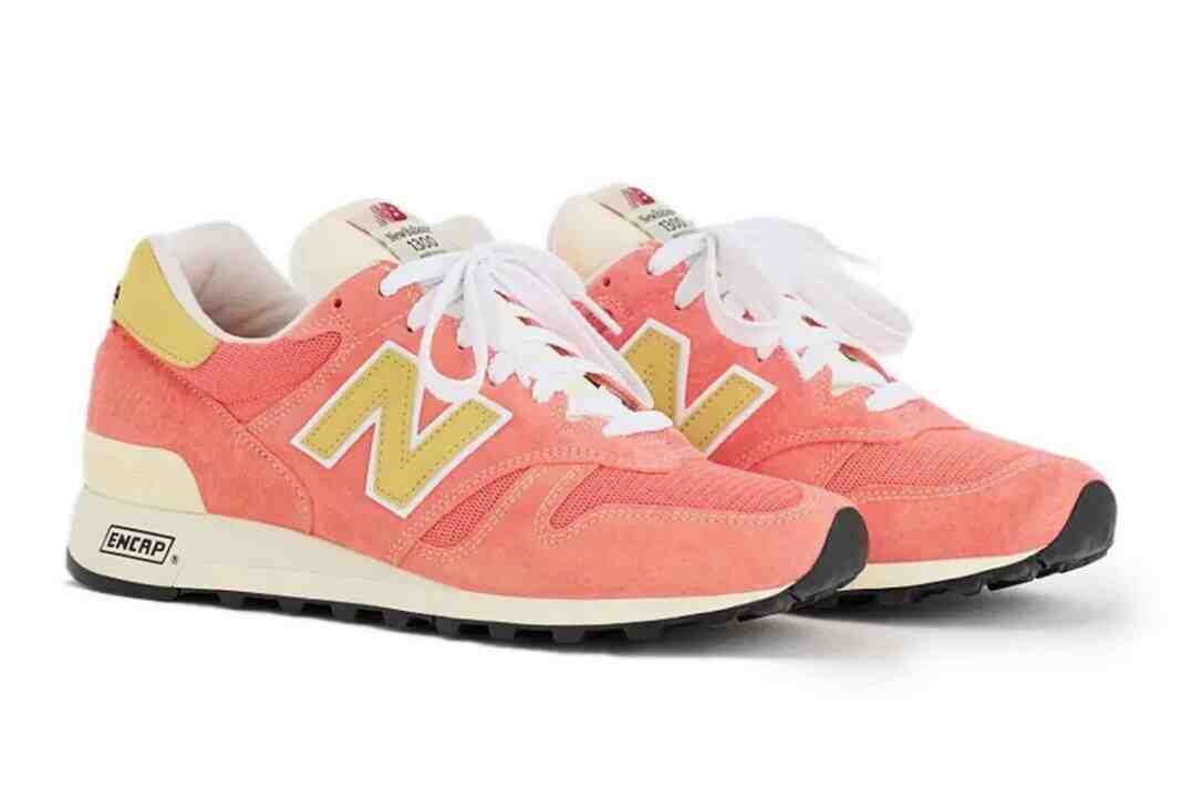 New Balance 1300, New Balance - New Balance 1300 "漂移紅 "兼顧珊瑚色麂皮與復古細節