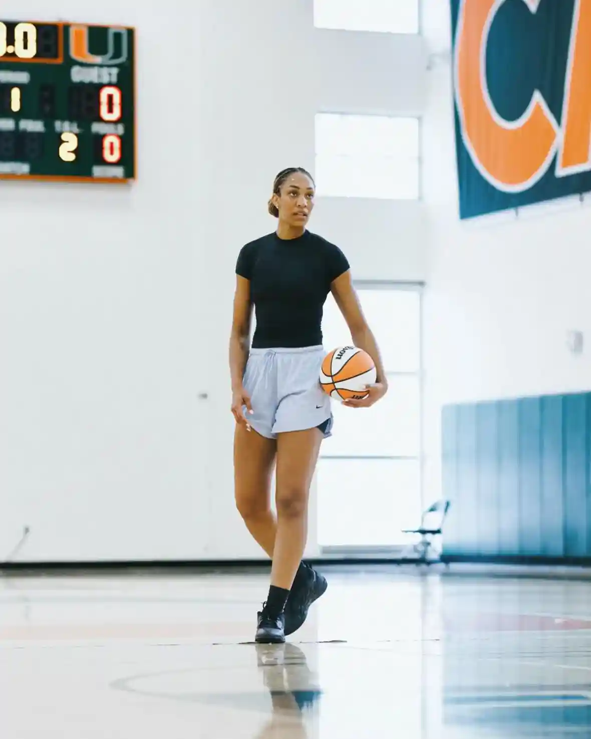 Nike A'Two, Nike A'One, Nike - A'ja Wilson 首次亮相耐克 A'Two "三重黑 "系列