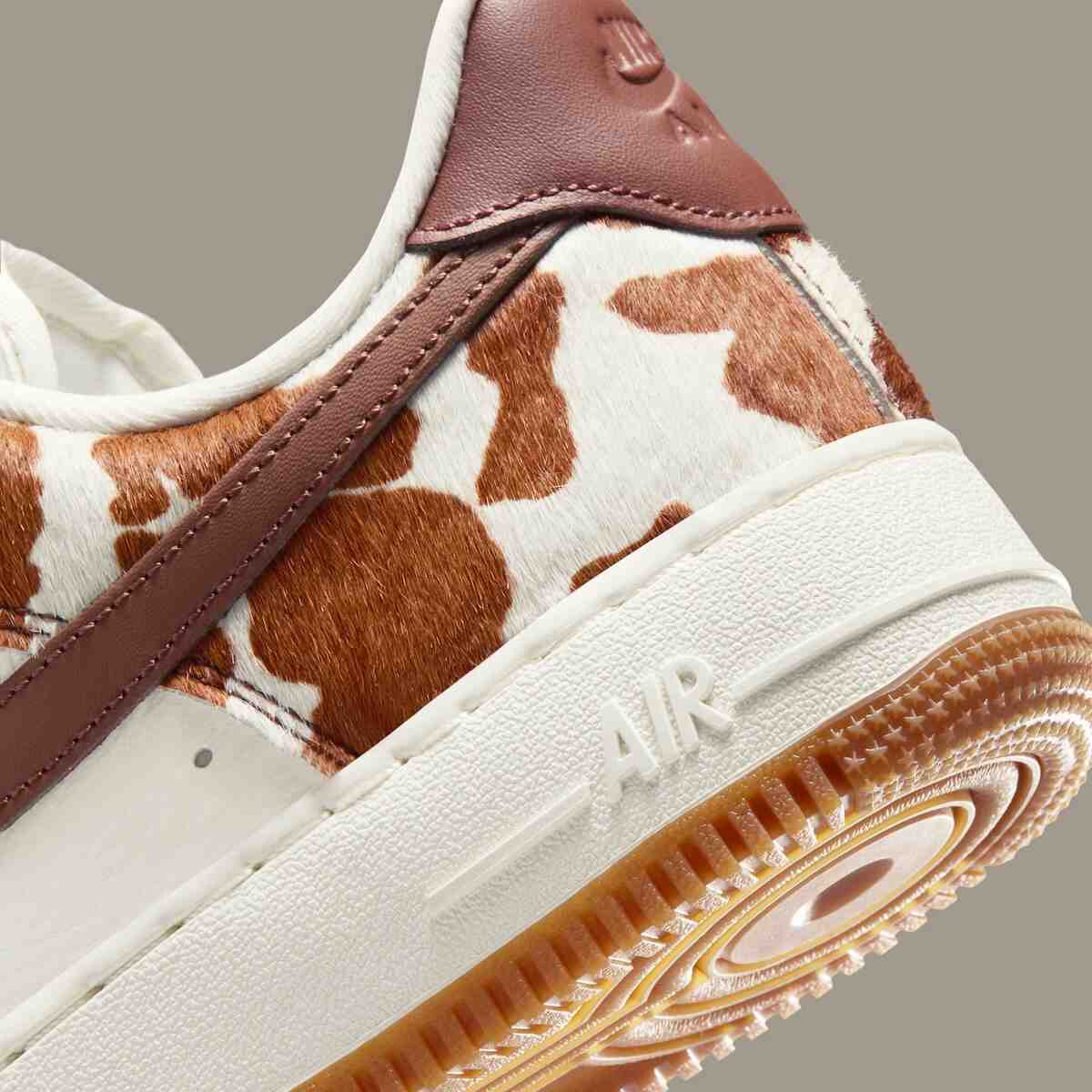Nike Air Force 1 Low, Nike Air Force 1, Nike - 耐克為 Air Force 1 Low 推出大膽的 "牛印 "包裝
