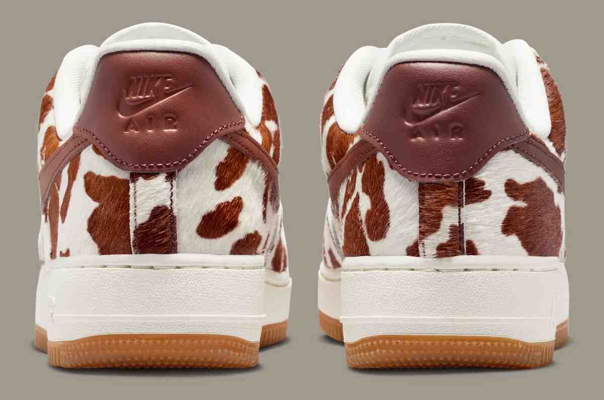 Nike Air Force 1 Low, Nike Air Force 1, Nike - 耐克為 Air Force 1 Low 推出大膽的 "牛印 "包裝