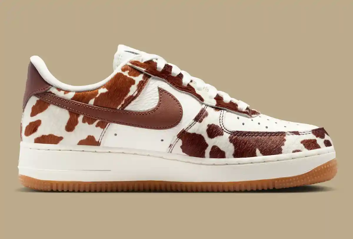 耐克空軍一號低配版 "牛印""田園棕 "亮相 Nike Air Force 1 Low, Nike Air Force 1, Nike - 耐克空軍一號低配版 "牛印""田園棕 "亮相
