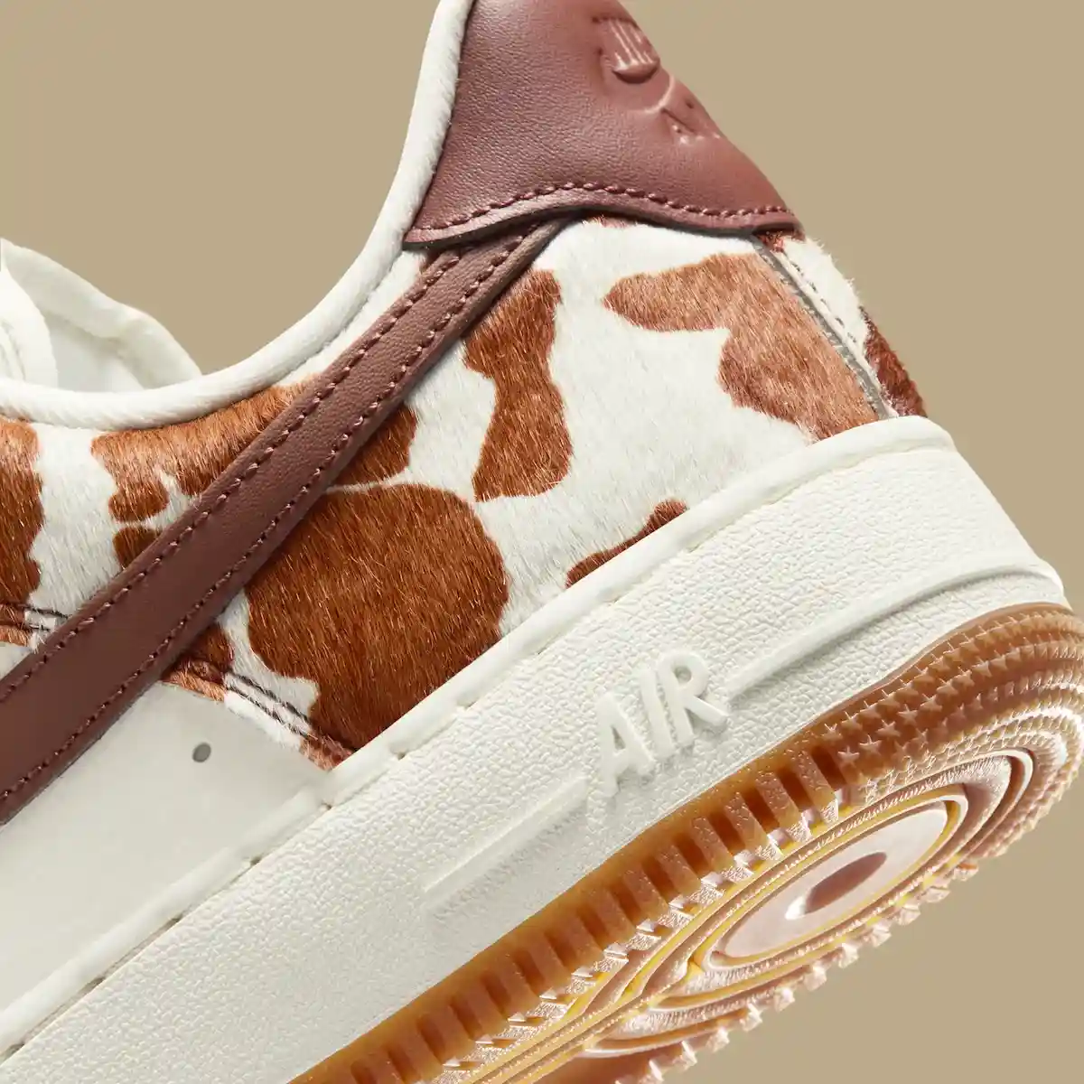 耐克空軍一號低配版 "牛印""田園棕 "亮相 Nike Air Force 1 Low, Nike Air Force 1, Nike - 耐克空軍一號低配版 "牛印""田園棕 "亮相