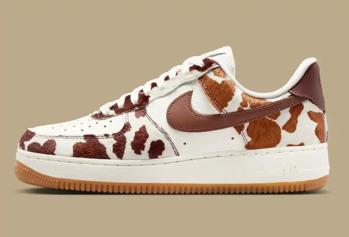耐克空軍一號低配版 "牛印""田園棕 "亮相 Nike Air Force 1 Low, Nike Air Force 1, Nike - 耐克空軍一號低配版 "牛印""田園棕 "亮相