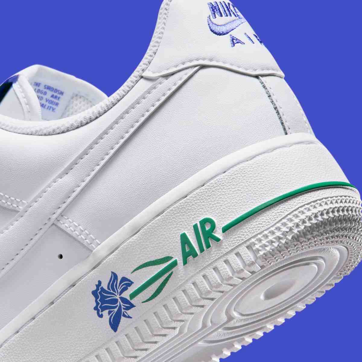 2026 年夏季,耐克為 Air Force 1 Low "波斯紫 "換上了清新的花卉裝飾 Nike Air Force 1 Low, Nike Air Force 1, Nike - 2026 年夏季,耐克為 Air Force 1 Low "波斯紫 "換上了清新的花卉裝飾