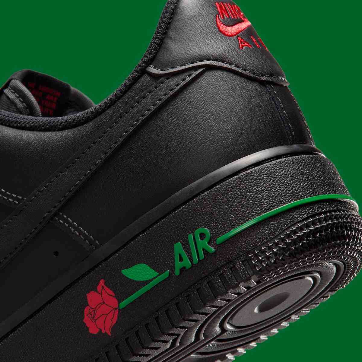 Nike Air Force 1 Low, Nike Air Force 1, Nike - 耐克 Air Force 1 Low "玫瑰 "系列 2026 年夏季全黑上市