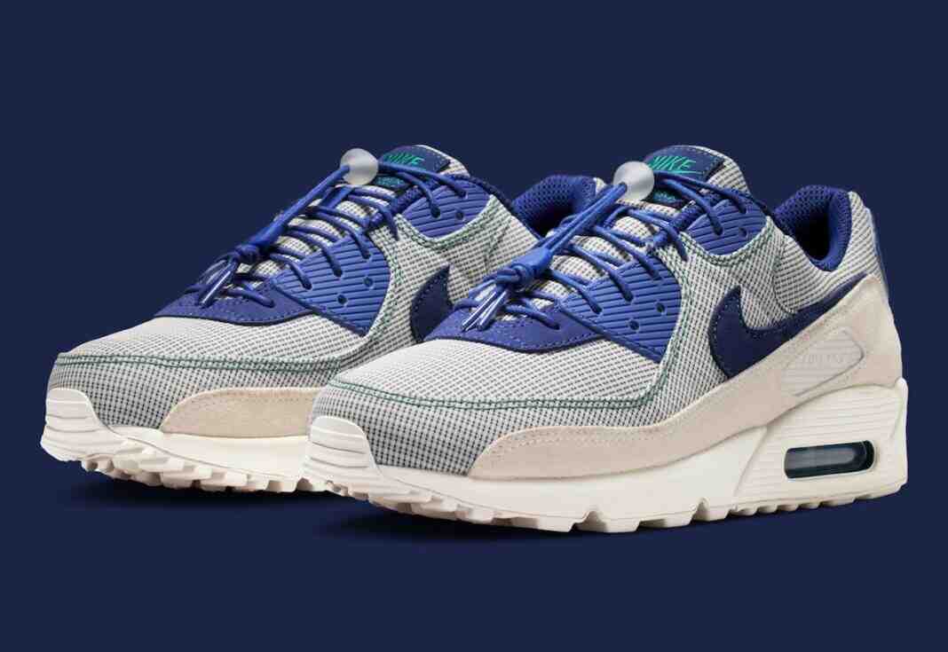 Nike Air Max 90, Nike Air Max, Nike - 耐克 Air Max 90 "深皇家藍 "以層次分明的新造型脫穎而出