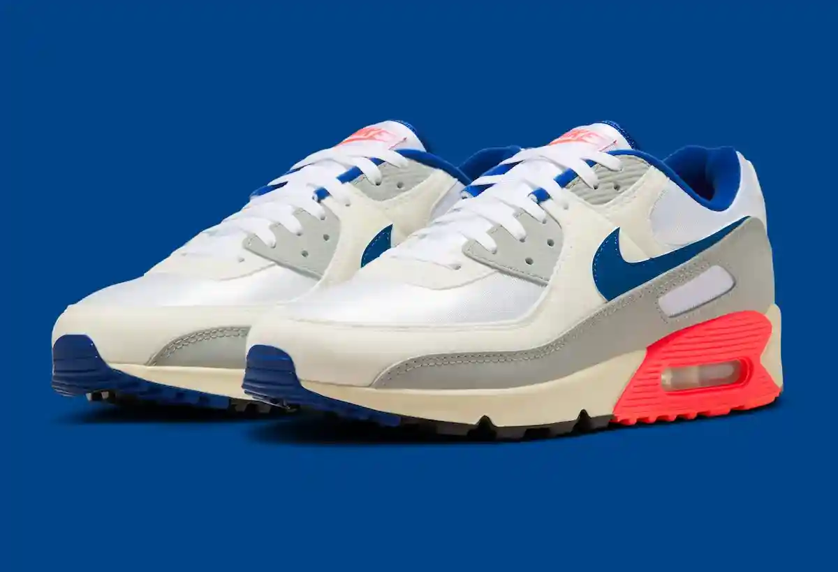 Nike Air Max 90, Nike Air Max, Nike - 耐克 Air Max 90 引進經典 Air 180 "群青 "色