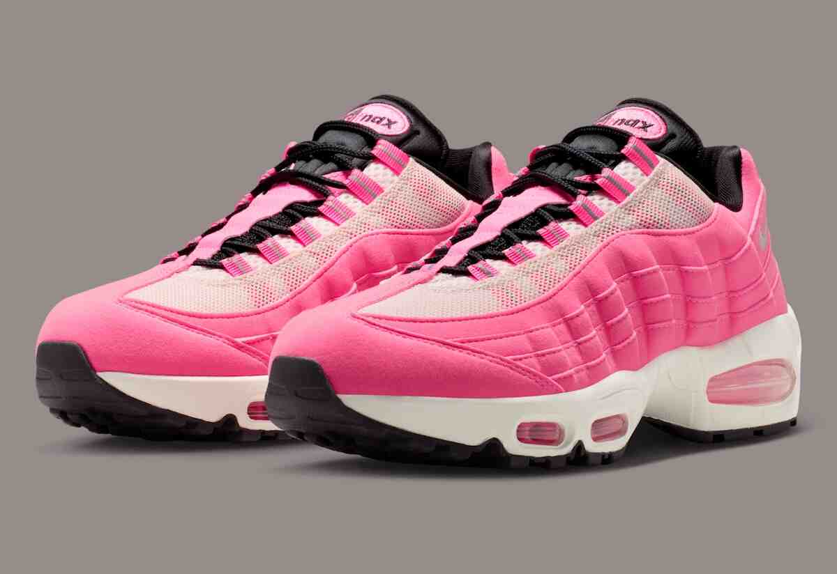 Nike Air Max 95, Nike, Air Max 95 - 耐克 Air Max 95 "粉色光芒 "點亮 2026 年夏季