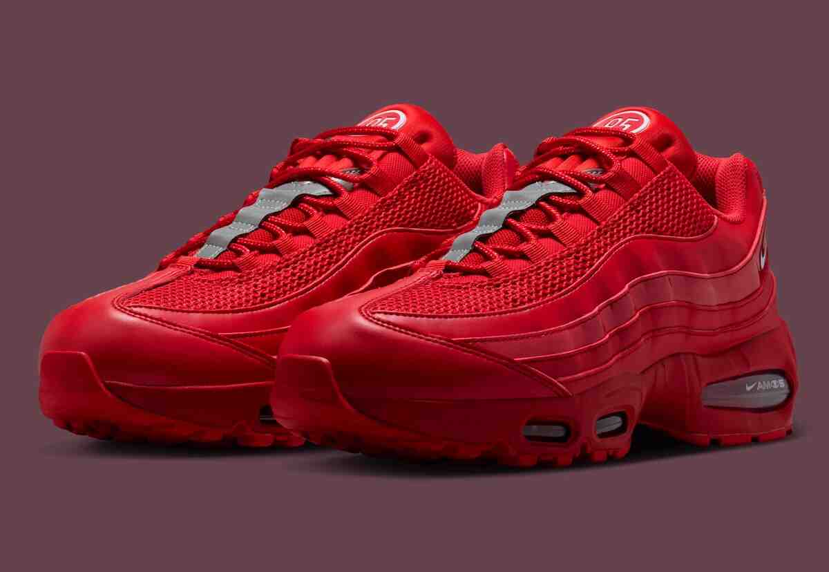 耐克 Air Max 95 "Total 90 "採用了大膽的大學紅配色 Nike Air Max 95, Nike Air Max, Nike, Air Max 95 - 耐克 Air Max 95 "Total 90 "採用了大膽的大學紅配色