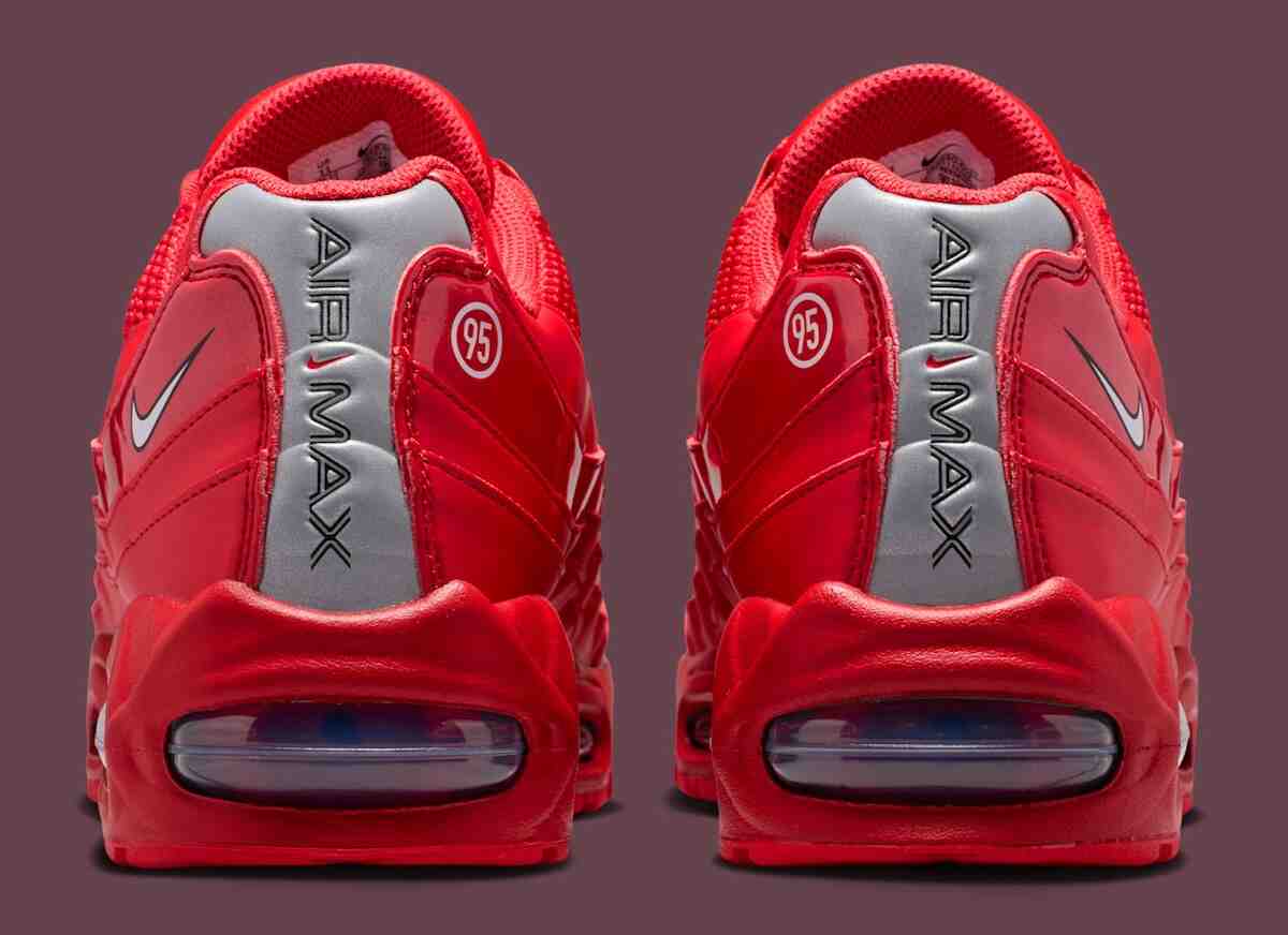 耐克 Air Max 95 "Total 90 "採用了大膽的大學紅配色 Nike Air Max 95, Nike Air Max, Nike, Air Max 95 - 耐克 Air Max 95 "Total 90 "採用了大膽的大學紅配色