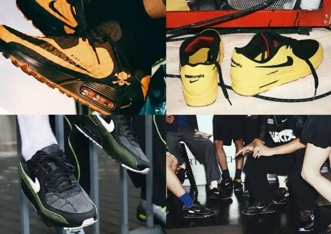 Nike Air Max 90, Nike Air Max, Nike - 耐克 Air Max 瘋狂 90 套件將足球基因融入到完美的混合動力中