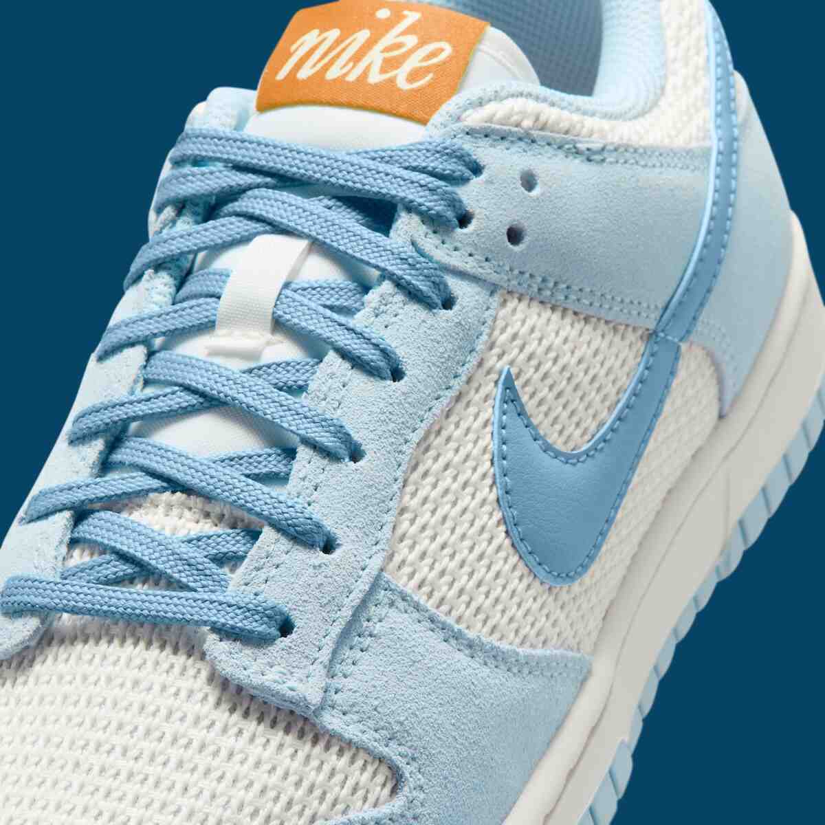 耐克 Dunk Low SE "工作藍 "混搭網布和麂皮 Nike Dunk Low, Nike - 耐克 Dunk Low SE "工作藍 "混搭網布和麂皮